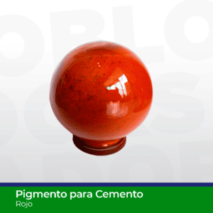 Pigmento para cemento rojo