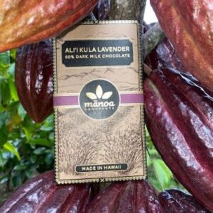 Lavender Chocolate Bar Manoa 60% Cacao