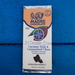 Coco-Olena Vegan Turmeric Inclusion Bar 55% Cacao