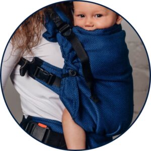 LennyUpGrade - mała jodełka kobalt | LennyLamb