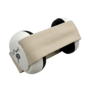 EciPeci - beżowy - nauszniki wyciszające dla niemowląt i dzieci