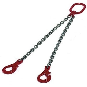 Pulpo De Cadena 2 Brazos De 6 Metros Y 2 Toneladas Con Acortador