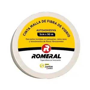 Huincha Fibra Vidrio 5Cmx45Mt (1Rollo)