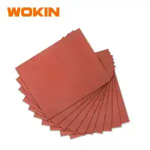 Set lija papel kraft 230*280 grano 120, 10 piezas - Wokin