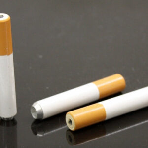 100ct 2" Cigarette Style Metal Pipe