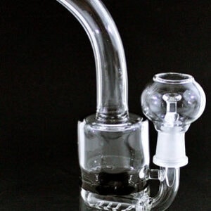 8" 14mm Oil Dome Inline Turbine Diffuser Water Pipe