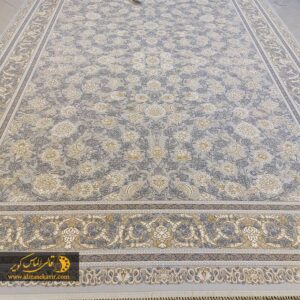 فرش الماس کویر طرح افشان نقره ای کد 1227