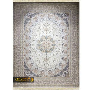 فرش طرح مهرگان کرم