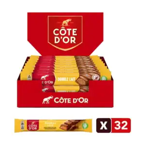 COTE D'OR DOUBLE LAIT 46G X 32