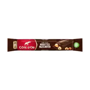 COTE D'OR NOIR NOISETTES.ENTIERES 45G X 32