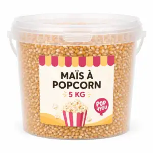 Maïs à popcorn 5 kg en seau