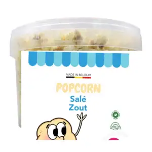 Seau popcorn salé 180g