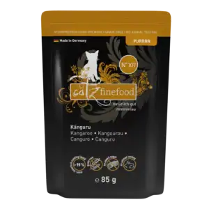 85g finefood Purrrr kangur, monobiałkowe jedzenie dla kotów, saszetka
