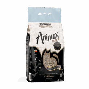 AnimaxKot Golden Line 3mm, żwirek zbrylający - peletka 3mm - opakowanie 7L