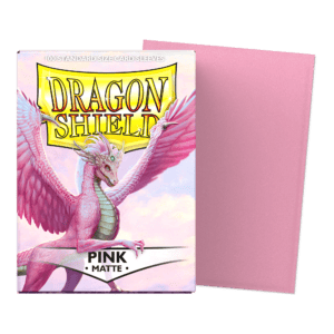 Dragon Shield Standard Matte Sleeves – Pink (100ct)