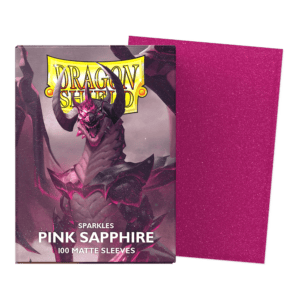 Dragon Shield Standard Matte Sleeves – Pink Sapphire (100ct)