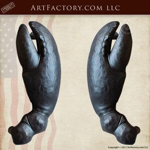 custom lobster claw door pulls