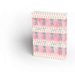 עטיפות 9072 - פינק לספרים 5 יח' (33*48 ס"מ)