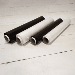 folia stretch czarna i bezbarwna