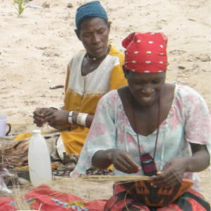 Namibian basket weavers