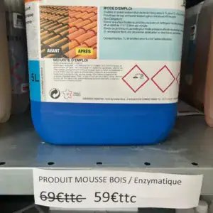 Traitement pro Enzym de nettoyage Mousse