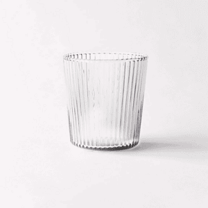 Ribbed Elegance glass_whiteheaven
