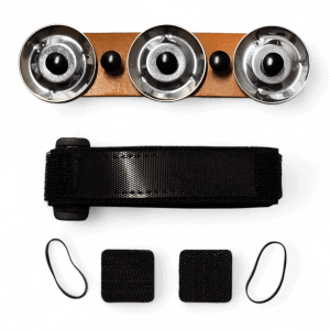 Multifunctional Leather Tambourine for Guitar. Foot Tambourine
