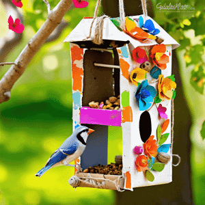 How to Build a Wild Bird Fruit Feeder