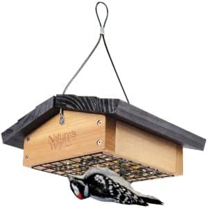Upside down Suet Bird Feeder
