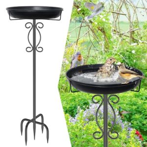 Wrought Iron Bird Bath