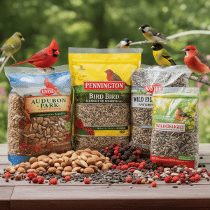 Bird Seed Nuts And Berries
