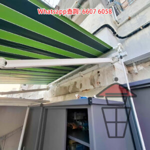 BQ214 懸臂式 鋁合金户外伸縮簷篷 Extendable Canopies (手動/電動) 不同大小尺寸 [尺寸可訂]