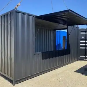 20 Pieds High Cube avec Trappe Ouverte Vers le Haut ( restaurant )