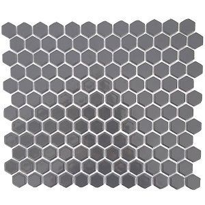 GREY HEXAGONAL MOSAIC SHEET