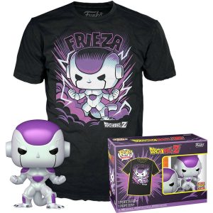 Pack Funko Pop + T-Shirt / Freezer / Dragon Ball Z / ! Etiquette Only In Pop & Tee !