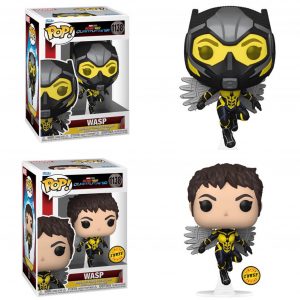 Lot 2 Figurines Funko Pop / Wasp / Ant-Man / Marvel (1Normal+1 Chase)