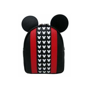 Sac à Dos Loungefly / Mickey Mouse / Disney / Noir et Rouge