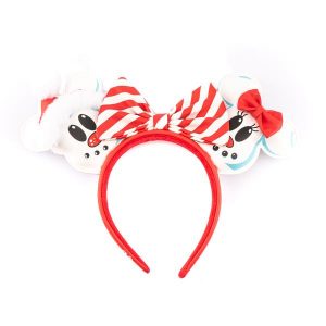 Serre-Tête Loungefly / Snowman Mickey Minnie / Disney