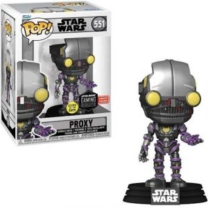 Figurine Funko Pop / Proxy N°551 / Star Wars / Glows In The Dark Gaming Greats Spécial édition Figurine Funko Pop / Proxy N°551 / Star Wars / Glows In The Dark Gaming Greats Spécial édition