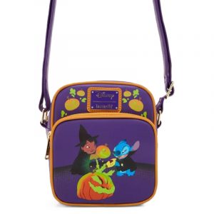 Sacoche Loungefly / Stitch Jack Lantern Glow Dark / Disney