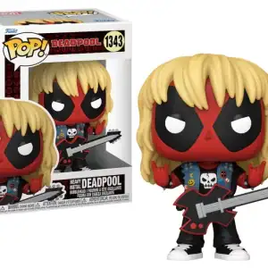 Figurine Funko Pop / Deadpool Heavy Metal N°1343 / Marvel