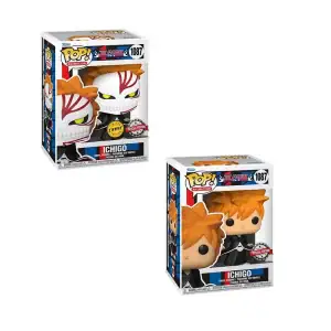 Lot 2 Figurines Funko Pop / Ichigo N°1087 / Bleach / Funko Spécial édition (1 Chase + 1Normal)