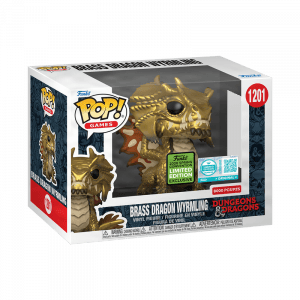 Figurine Funko Pop / Brass Dragon Wyrmling N°1201 / Dungeons & Dragons / 2026 Spring Convention / 8000 Pcs !
