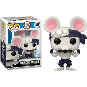 Figurine Funko Pop / Muscle Mouse N°1536 / Demon Slayer / Limited Edition Japan Expo 2024