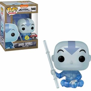 Figurine Funko Pop / Aang (Spirit) N°940 / Avatar Le Dernier Maître De L'air / Spécial édition Glows In The Dark