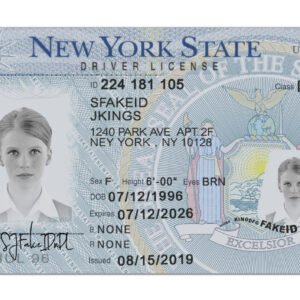New York Fake Driver License