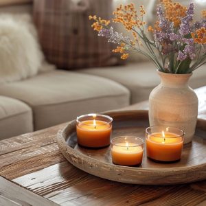 fall coffee table ideas, coffee table decor ideas for fall, living room coffee table decor ideas, coffee table decor for living room styling, By Paige Nicole fall coffee table decor ideas.