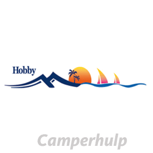 Hobby Vakantie Sticker Zijkant voor Caravan