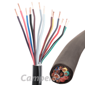 13-aderige kabel 9x 1.5mm² en 4x 2.5mm²