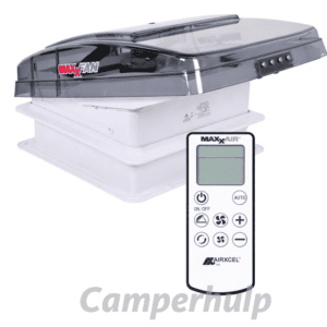 Airxcel MaxxFan Deluxe Compact Electric Tint 280x280 Dakventilator Camper